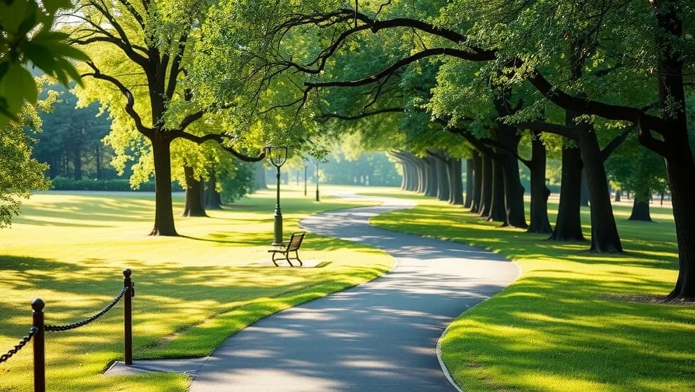 En promenad i parken gör dig friskare