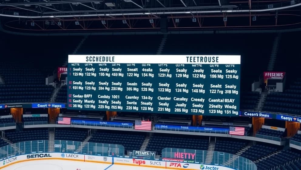 Hockey VM 2025 spelschema och matcher