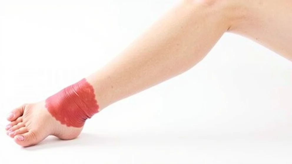 Så ser en blodpropp i benet ut