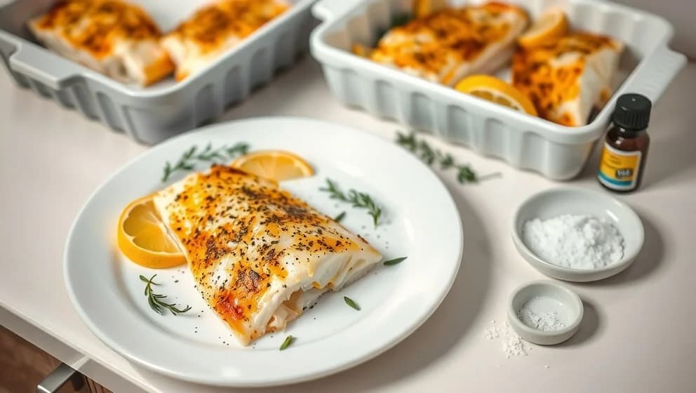 Världens lättaste torsk i ugn